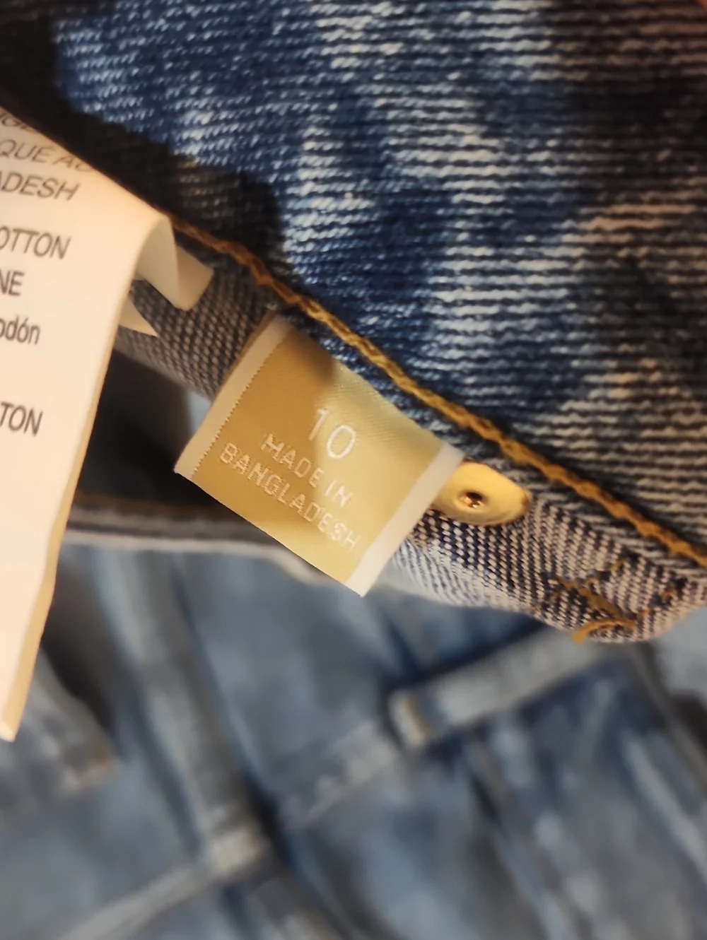 Michael Kors Brand Denim Skirt